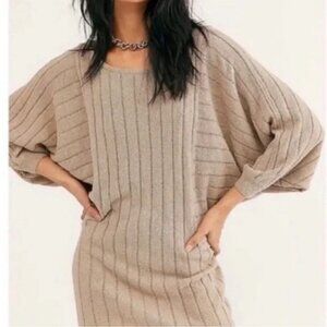Free People Beach Mauna Kea Sweater Dress, Size XS
